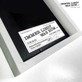 ILWR "Zahnbürstenaufsatz", handgezeichnete Kunst im Rahmen (mit 3D-Objekt)