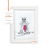 "Interdentalbürstchen" – mARTified 3D-Kunst im Rahmen