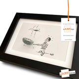 "Kronkorken" – mARTified 3D-Kunst im Rahmen