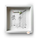 "Zahnbürstenaufsatz" – mARTified 3D-Kunst im Rahmen